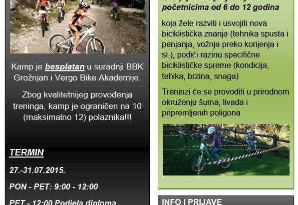 Dnevni biciklisticki kamp 17715