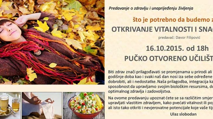 Predavanja o zdravlju i unapredjenju zivota