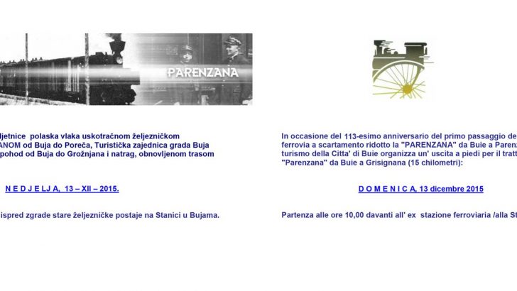 Parenzana pohod 13 12 15