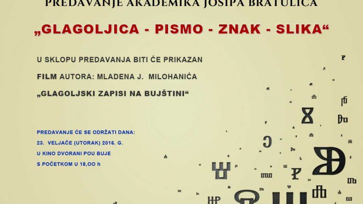 Glagoljica buje 19216