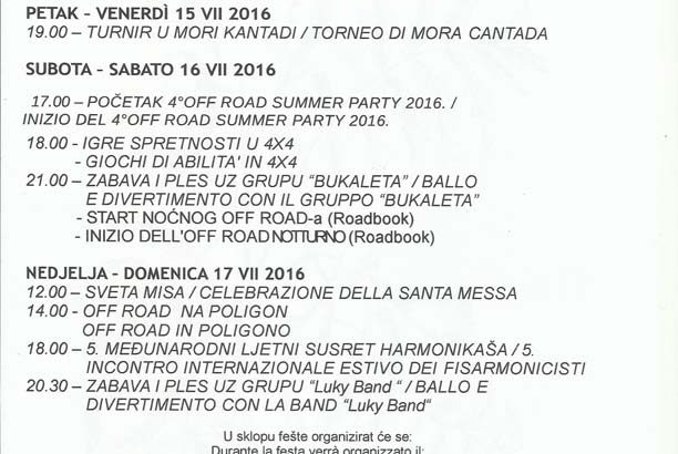 Oskorus festa 2016