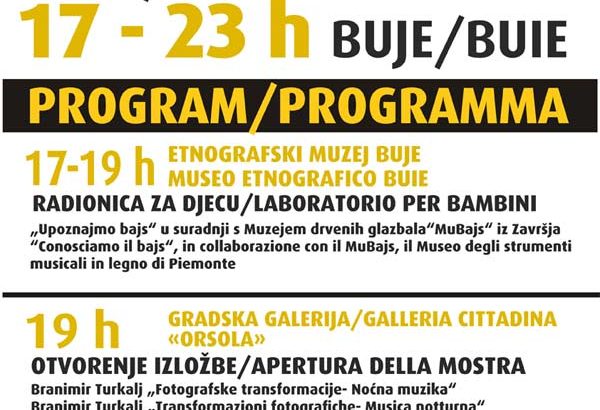 Bujska noc muzeja 2017