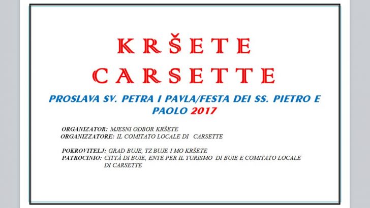 Krsete festa 2017