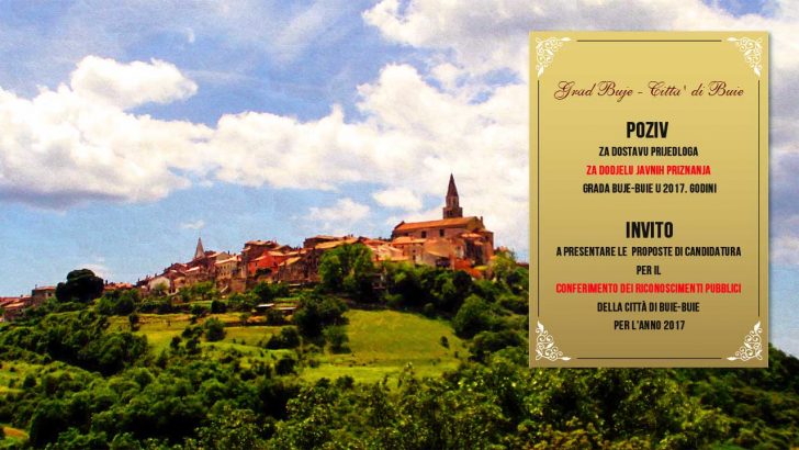 Poziv invito buje 8617