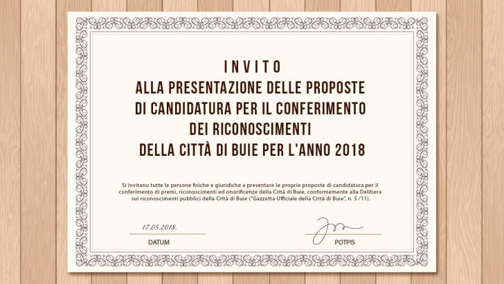 Dodjela priznanja 2018 invito