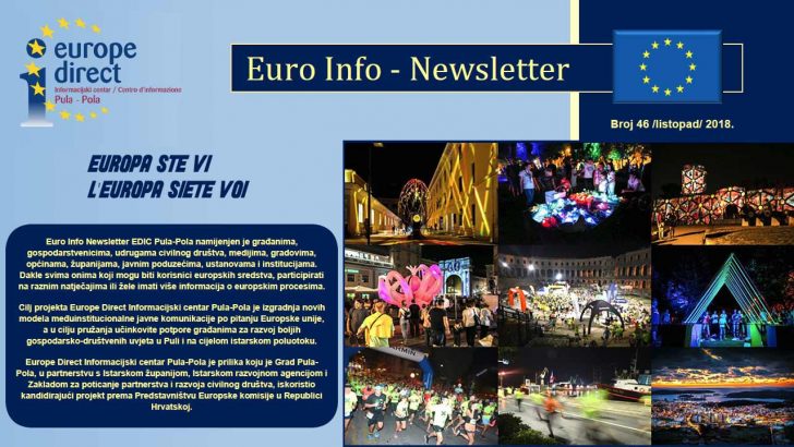 Euro Info Newsletter 46 hr listopad 2018