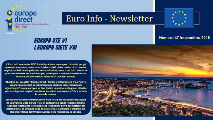 Euro Info Newsletter 47 it novembre 2018