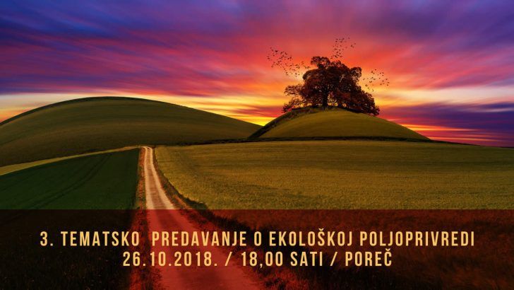 Ekoloska poljoprivreda predavanje 261018