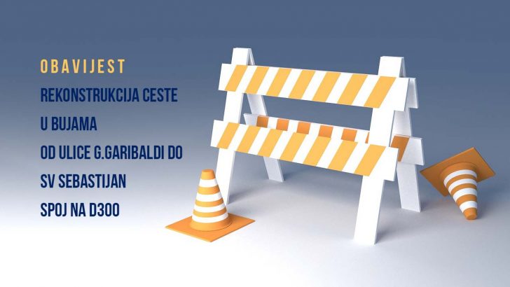 Rekostrukcija ceste buje