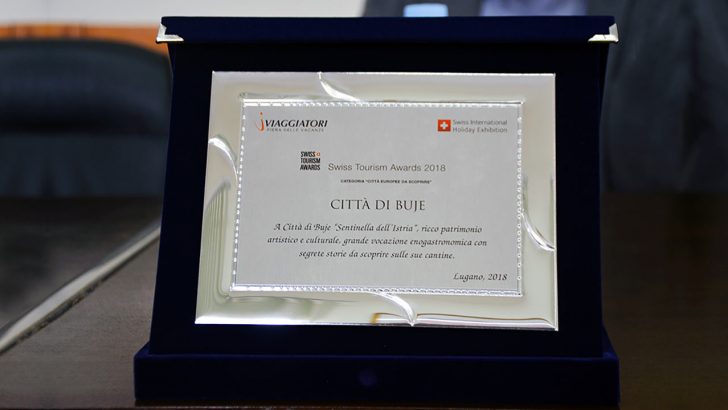 Swiss Tourism Awards 2018 Buje