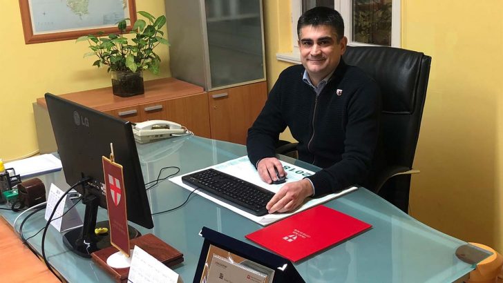 Cestitka Fabrizio Vizintin gradonacelnik Buje