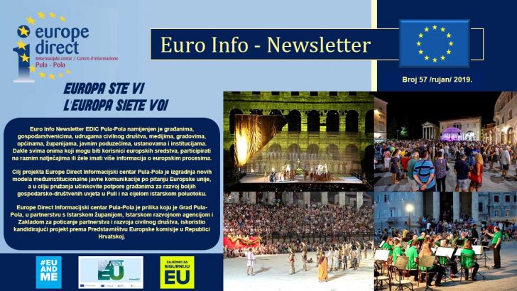 Euro Info Newsletter 57 hr 2019