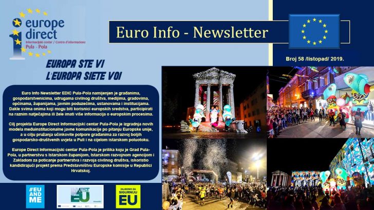 Euro Info Newsletter 58 hr 2019