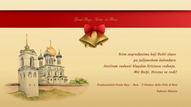 Christmas greetings to Orthodox Christians