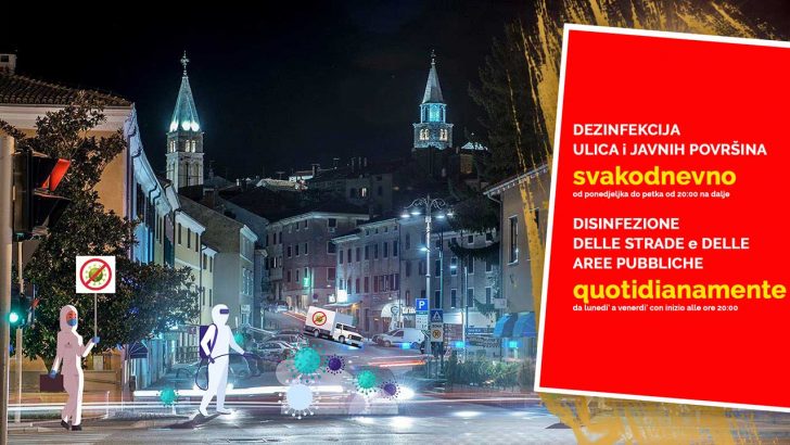 Dezinfekcija ulica svakodnevno buje