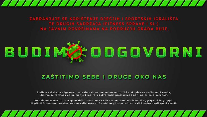 Koronavirus budimo odgovorni