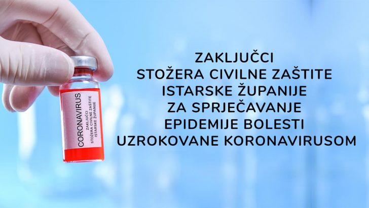 Koronavirus mjere istra