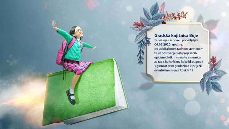 Knjiznica buje radi 2020