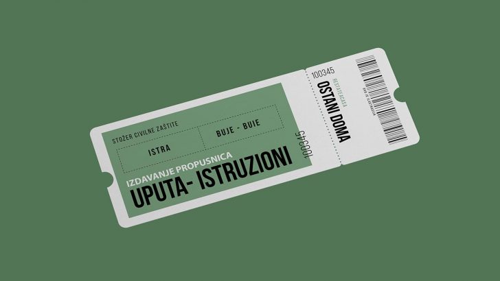 Uputa izdavanje propusnica buje