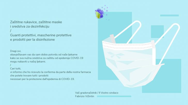 Zastitna sredstva covid 19 Buje ljekarna