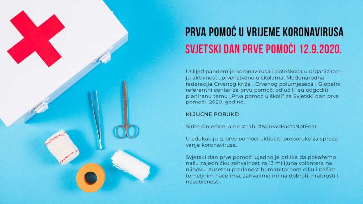 Svjetski dan prve pomoci 2020