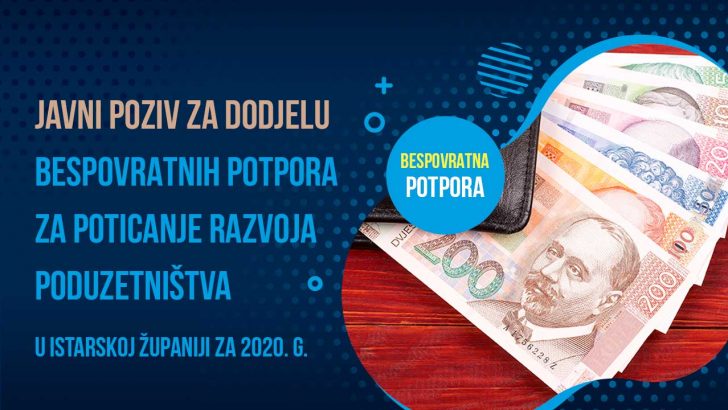 Bespovratna potpora 2020