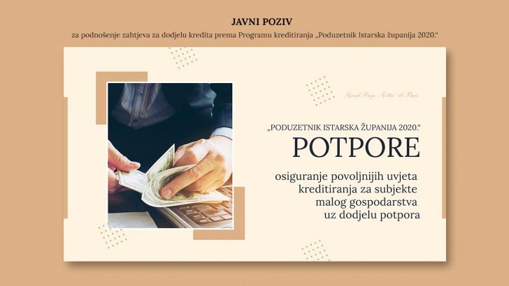 Potpore istra 2020