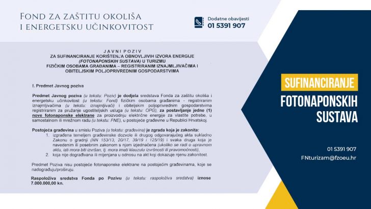 Sufinanciranje fotonaponskih sustava