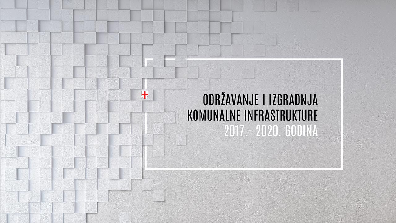 Održavanje i izgradnja infrastrukture na području Grada Buja - 2017. - 2020. godina