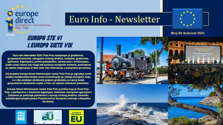 80. EURO INFO NEWSLETTERS EDIC PULA-POLA – 2021. GODINA