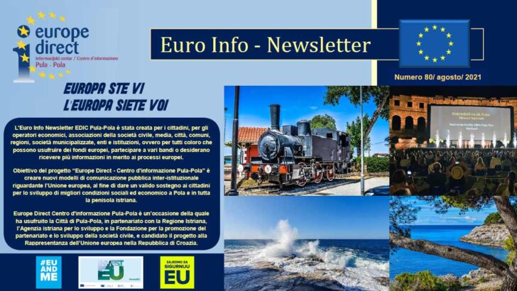 80. EURO INFO NEWSLETTERS EDIC PULA-POLA – ANNO 2021