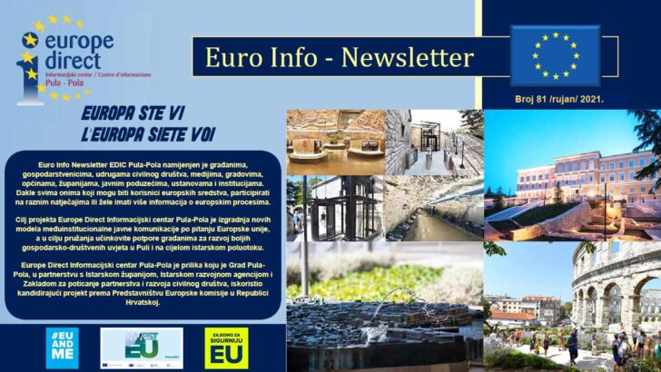 81. EURO INFO NEWSLETTERS EDIC PULA-POLA – 2021. GODINA