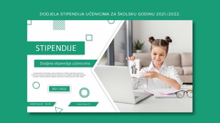 Dodjela stipendija učenicima za školsku godinu 2021./2022.