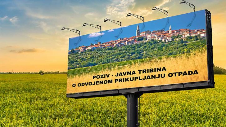 Poziv – javna tribina o odvojenom prikupljanju otpada