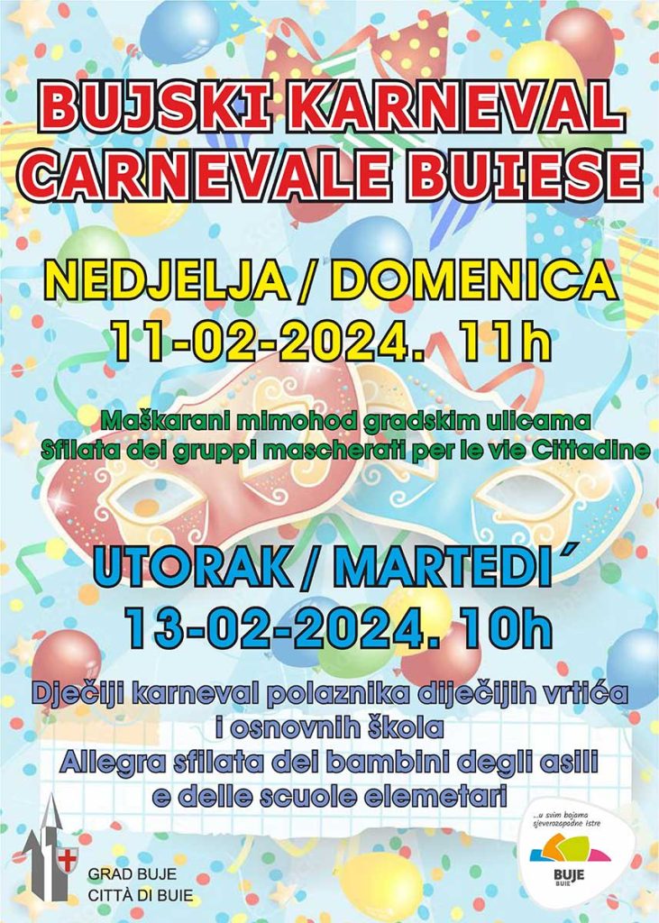 BUJSKI KARNEVAL - CARNEVALE BUIESE