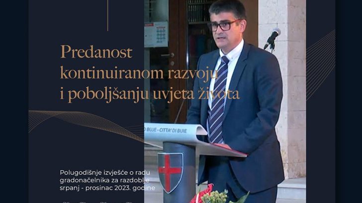 Polugodišnje izvješće o radu gradonačelnika za razdoblje srpanj - prosinac 2023. godine