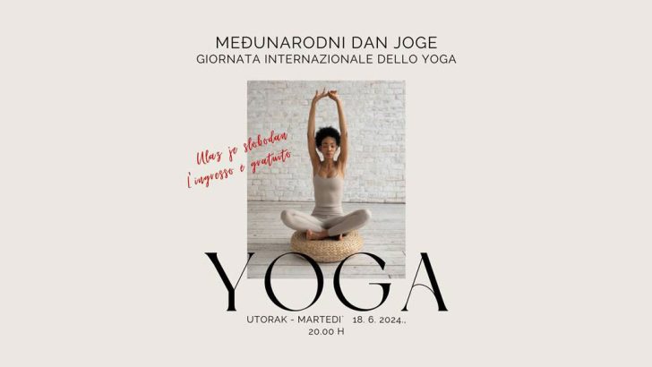 Obilježavanje međunarodnog dana joge - Celebrazione della Giornata Internazionale dello Yoga
