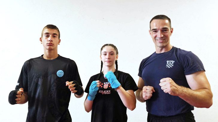 Ryan Aličajić i Anđelina Videc iz bujskog kickboxing kluba postali reprezentativci