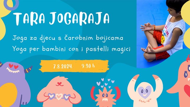 Tara Jogaraja - Joga za djecu s čarobnim bojicama