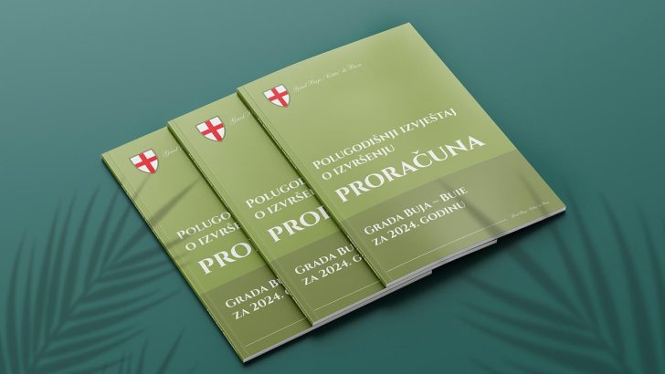 Polugodišnji izvještaj o izvršenju proračuna Grada Buja – Buie za 2024. godinu