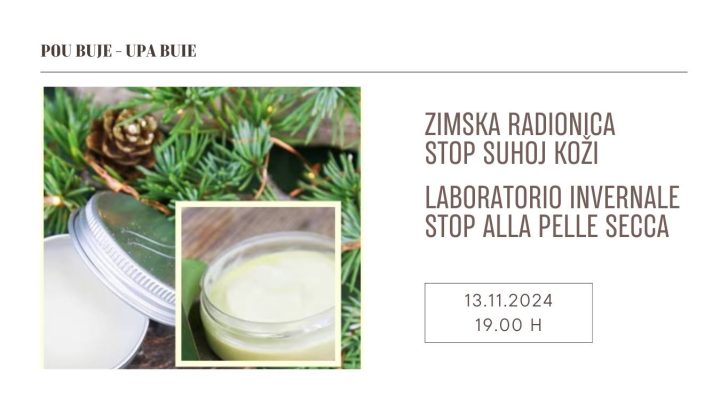 Zimska radionica: Stop suhoj koži - Laboratorio invernale: Stop alla pelle secca