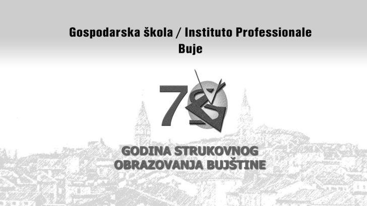 Spomenar „70 godina strukovnog obrazovanja na području Bujštine“