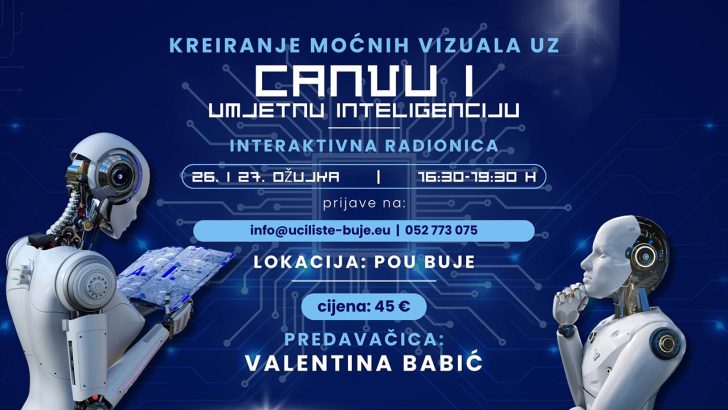 Kreiranje moćnih vizuala uz Canvu i umjetnu inteligenciju