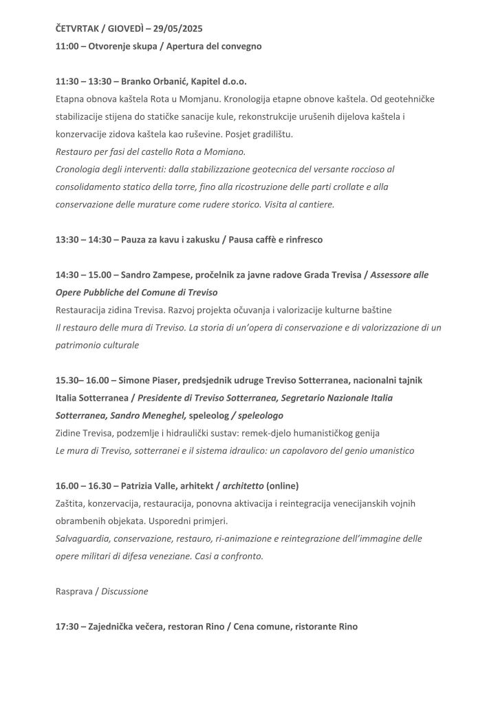 Kuća kaštela u Momjanu 29. i 30. svibnja postaje središte međunarodnog skupa o obnovi mletačkih utvrda