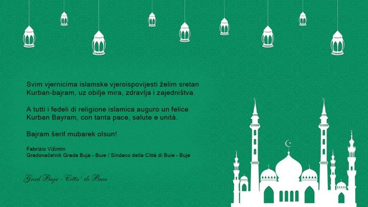 Čestitka povodom Kurban-bajrama