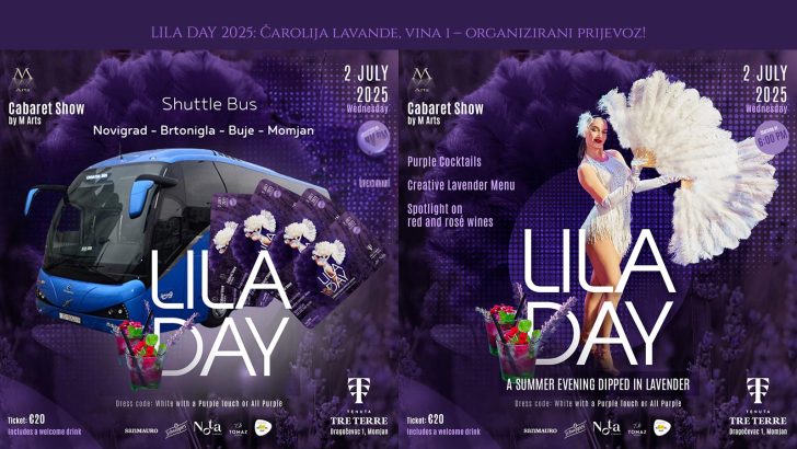 LILA DAY 2025: Čarolija lavande, vina i – organizirani prijevoz!