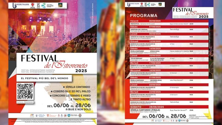 FESTIVAL DELL'ISTROVENETO - 14° izdanje, 6. - 28. lipanj 2025.