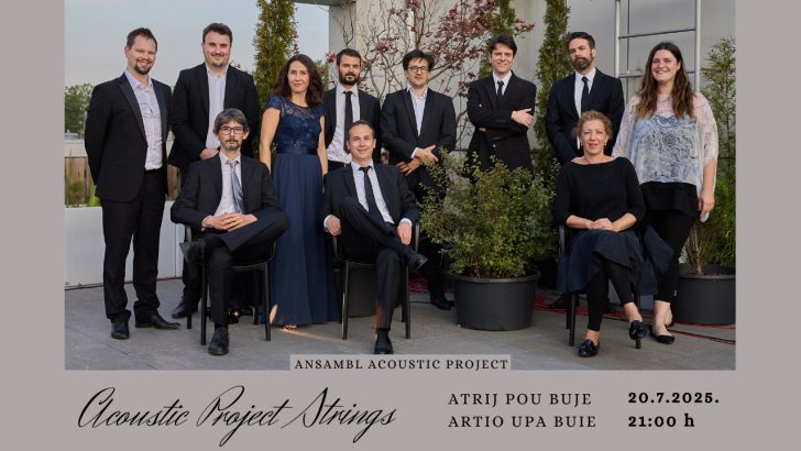 Glazbena večer u Bujama - koncert ansambla Acoustic Project Strings!