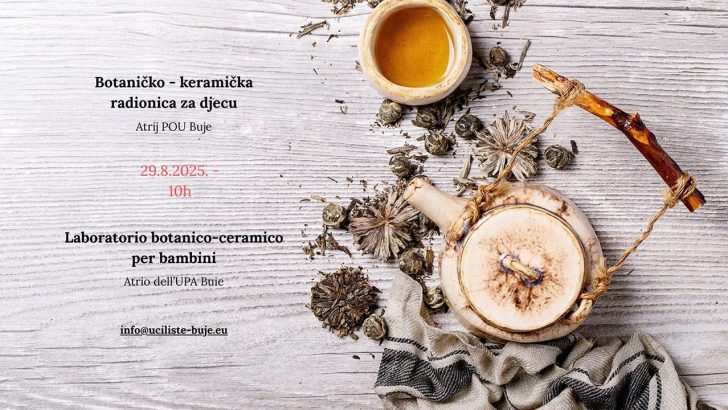 Botaničko-keramička radionica za djecu