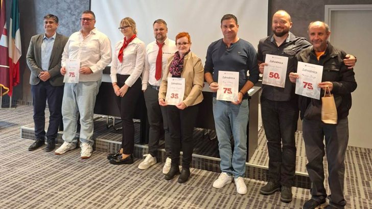 Buježi primili priznanja za jubilarno darivanje krvi